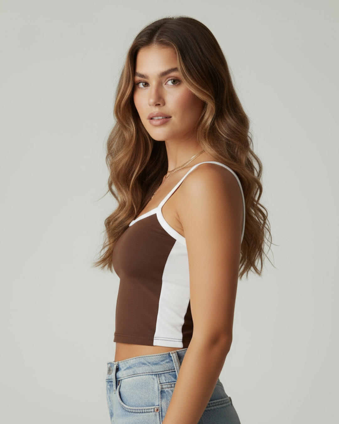 Ava cropped top