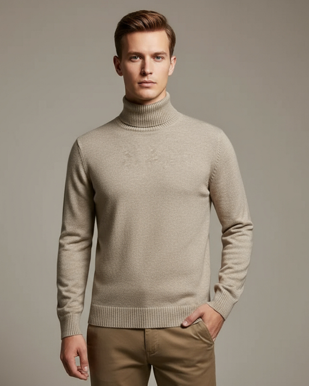 Classic turtleneck sweater