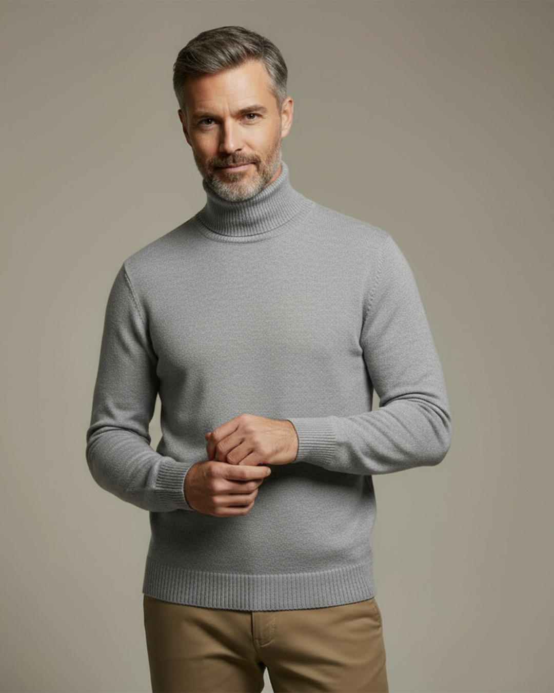 Classic turtleneck sweater