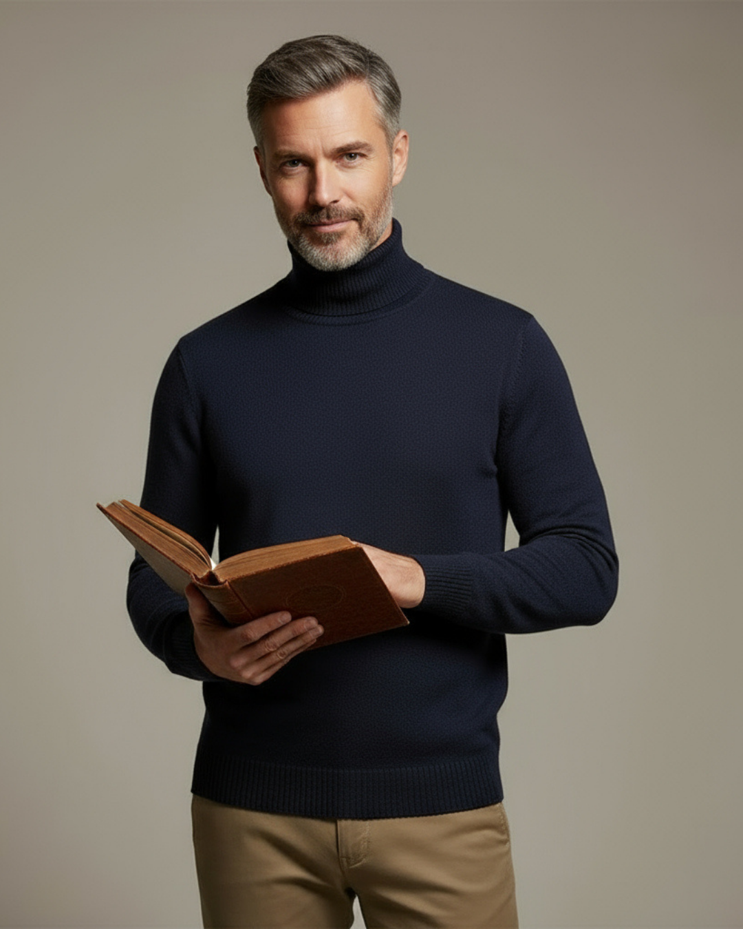 Classic turtleneck sweater